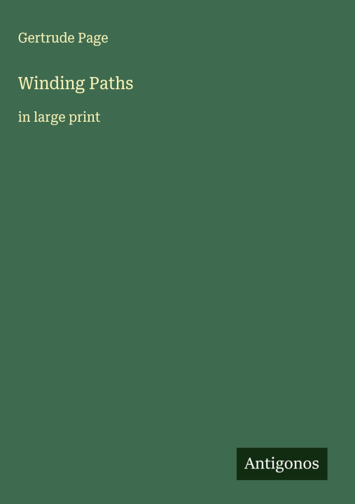 Kniha Winding Paths 