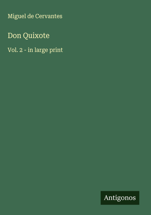 Kniha Don Quixote 