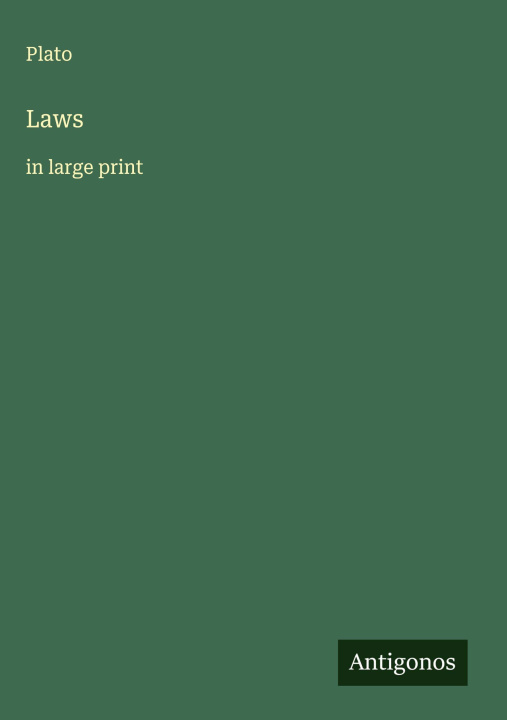Kniha Laws 