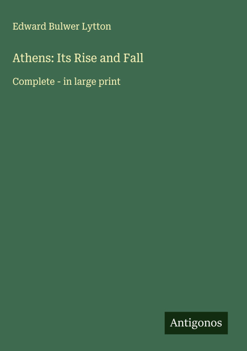 Carte Athens: Its Rise and Fall 