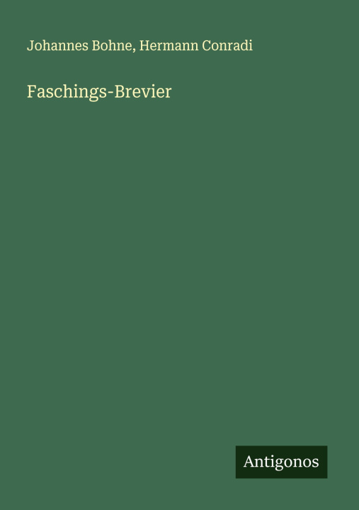 Книга Faschings-Brevier Hermann Conradi