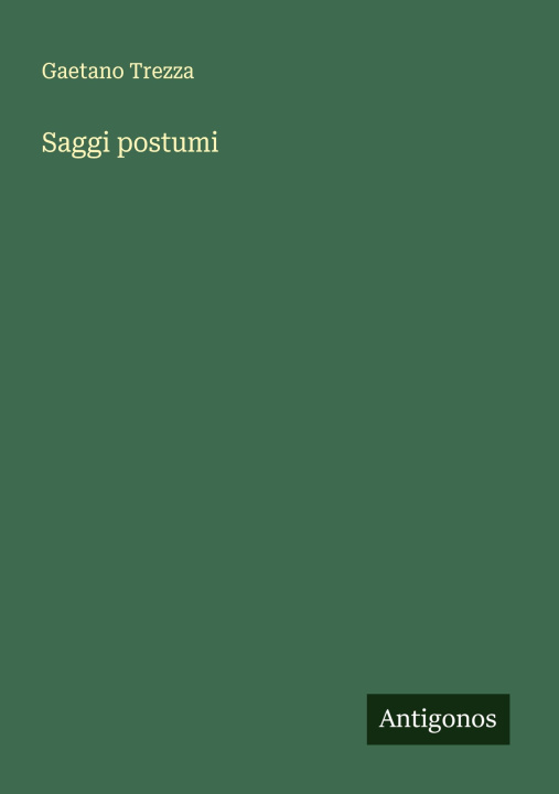 Libro Saggi postumi 