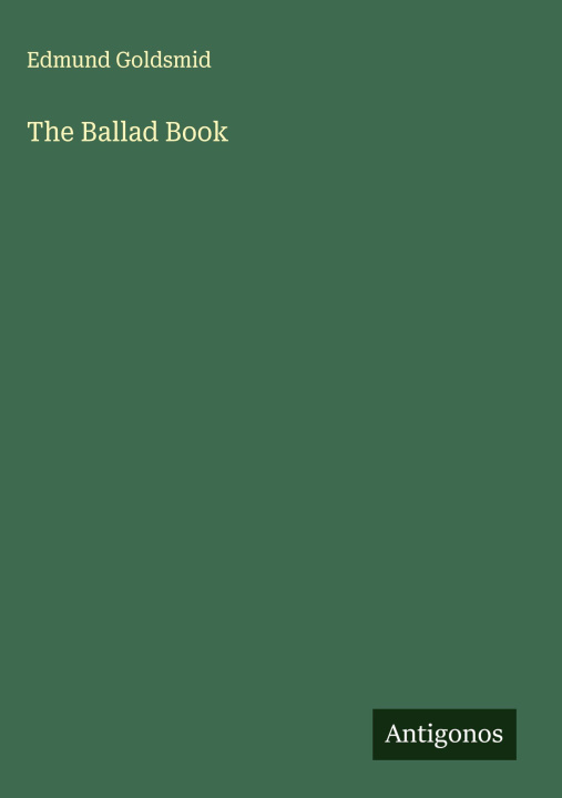 Knjiga The Ballad Book 