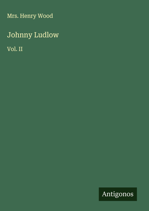 Kniha Johnny Ludlow 