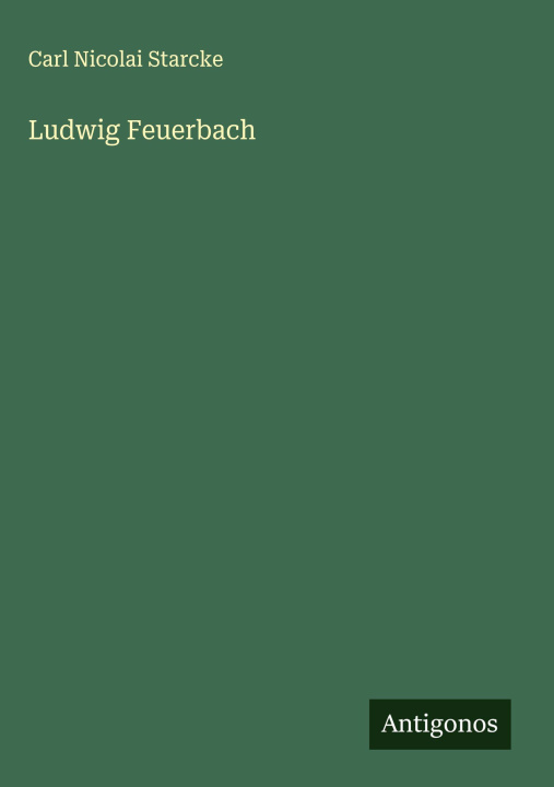 Kniha Ludwig Feuerbach 