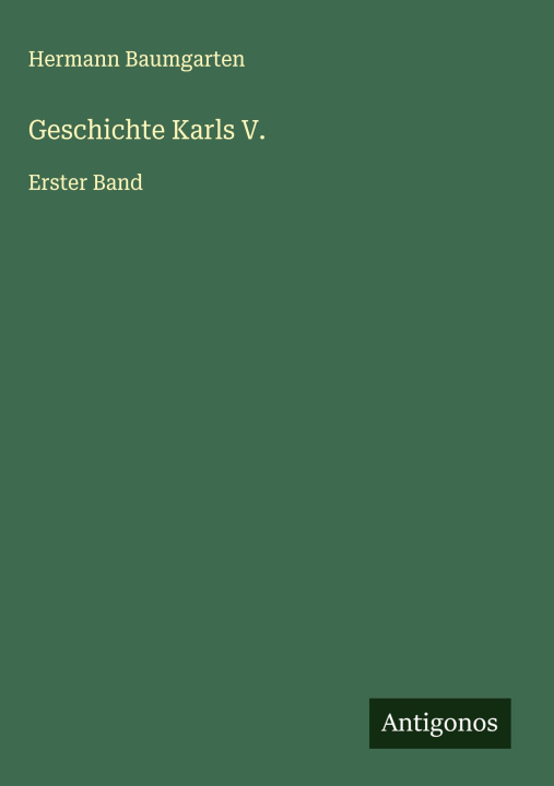 Knjiga Geschichte Karls V. 