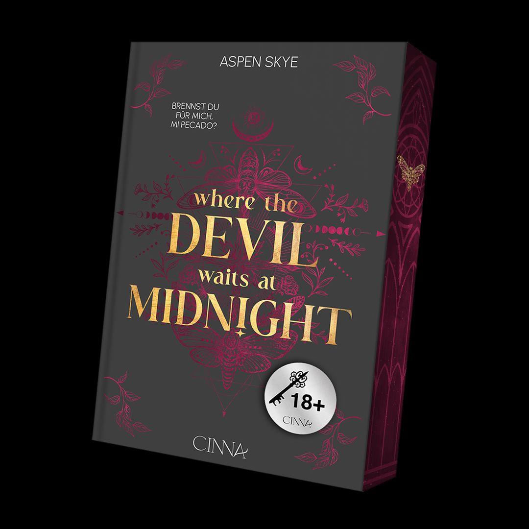 Kniha Where the Devil waits at Midnight Aspen Skye