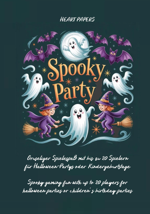 Kniha Spooky Party HEART PAPERS