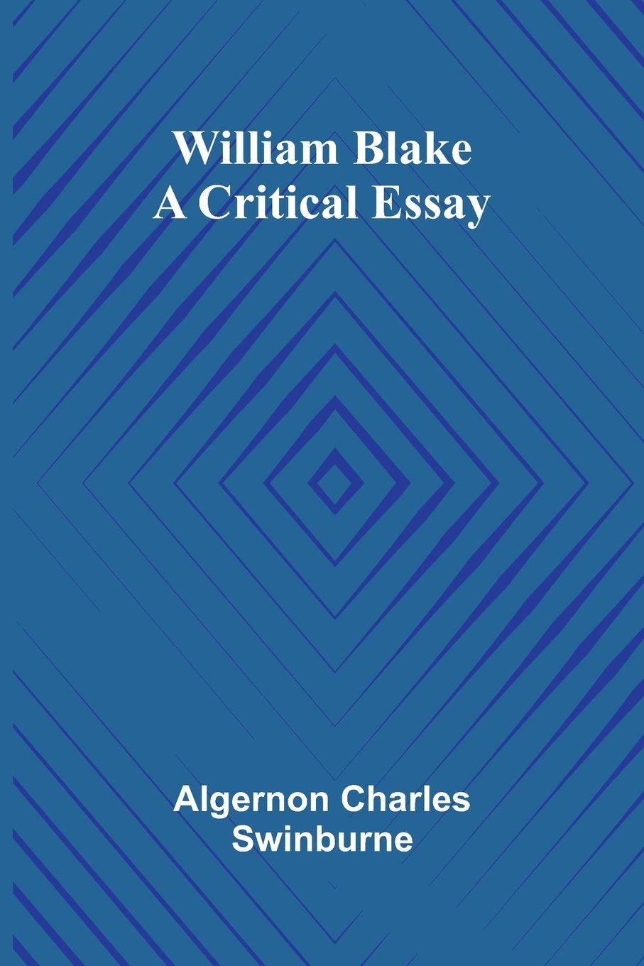 Book William Blake Algernon Charles Swinburne