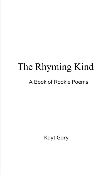 Kniha The Rhyming Kind Kayt Gary