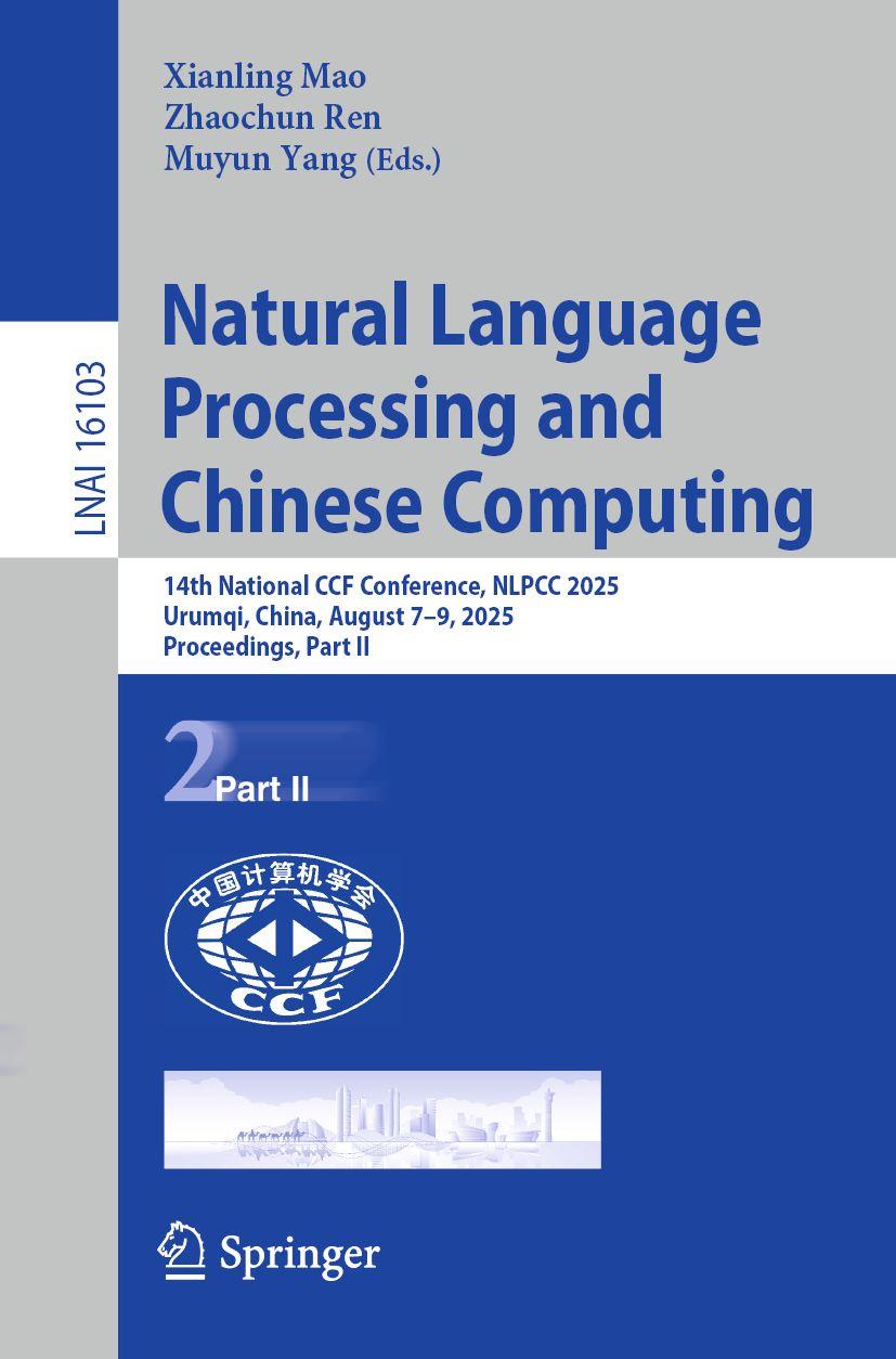 Kniha Natural Language Processing and Chinese Computing Zhaochun Ren