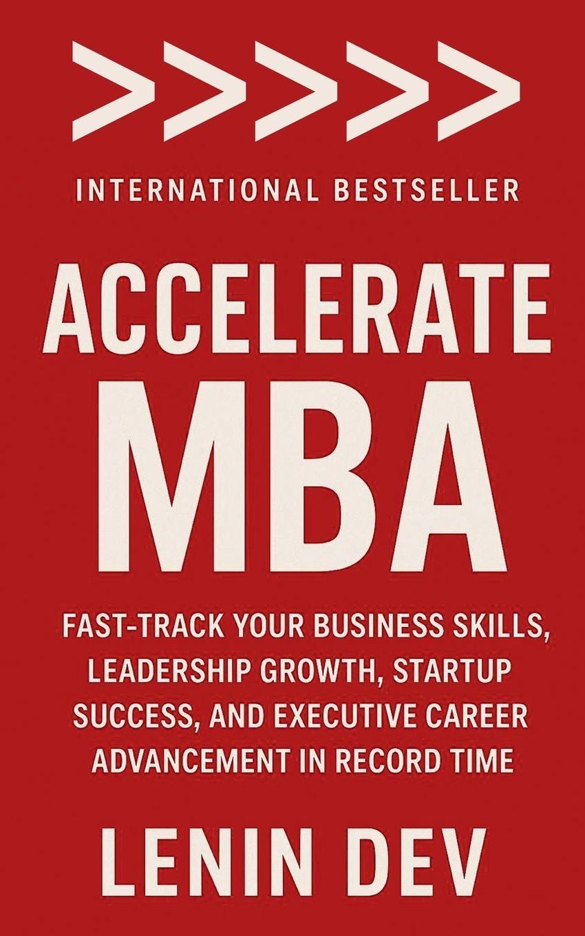 Kniha Accelerate MBA Lenin Dev