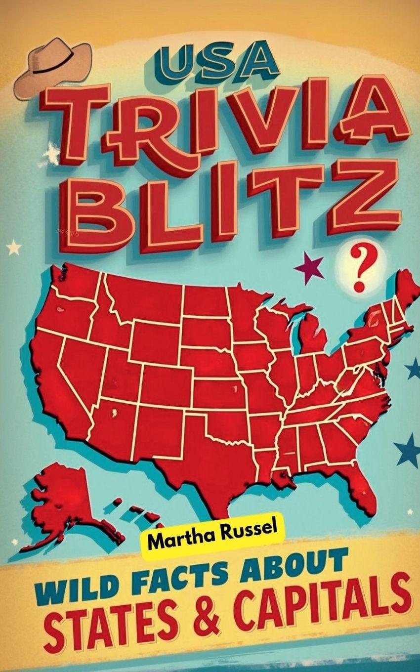 Kniha USA Trivia Blitz Martha Russel