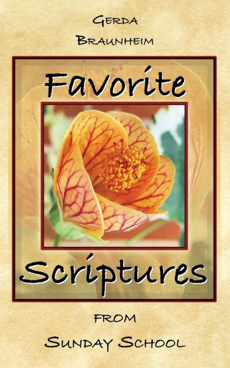 Book Favorite Scriptures Gerda Braunheim