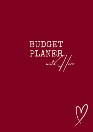 Kniha Budgetplaner mit Herz Carmen Meck