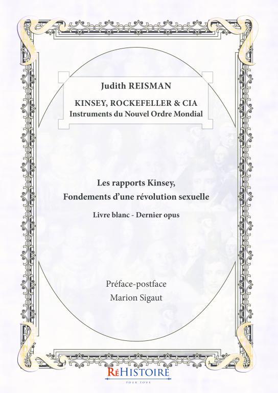 Kniha KINSEY, ROCKEFELLER & CIA Reisman - Mar