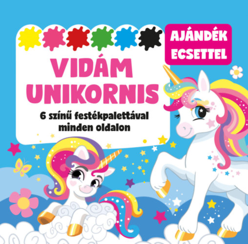 Carte Vidám unikornis 