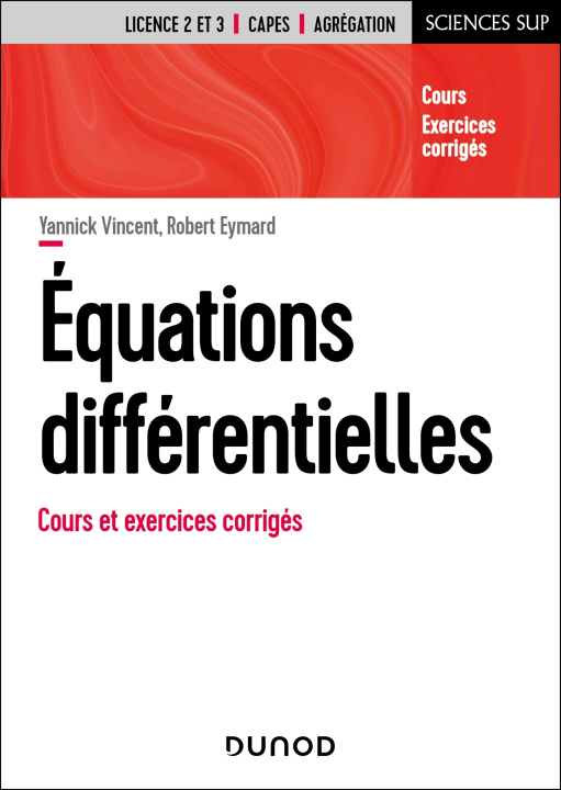Kniha Equations différentielles Yannick Vincent