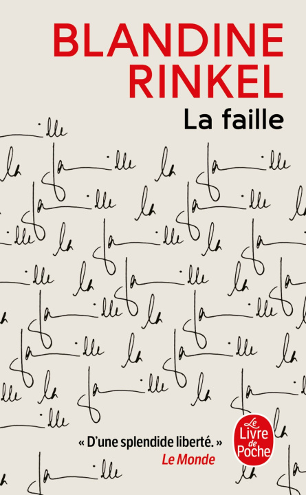 Kniha La Faille Blandine Rinkel