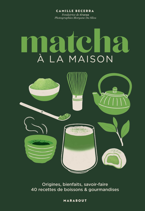 Kniha Recettes au matcha Camille Becerra