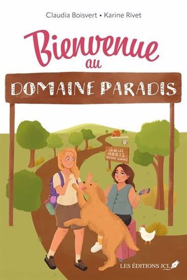 Książka BIENVENUE AU DOMAINE PARADIS BOISVERT CLAUDIA