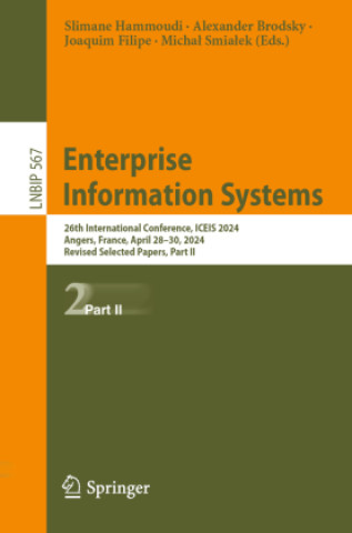 Kniha Enterprise Information Systems Slimane Hammoudi