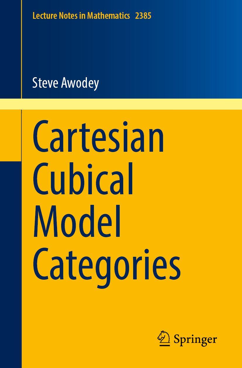 Kniha Cartesian Cubical Model Categories Steve Awodey
