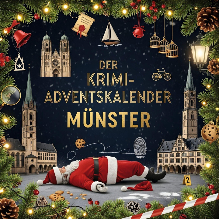 Knjiga Der Krimi-Adventskalender Münster Clara Bauer