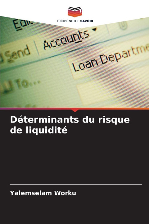 Kniha Déterminants du risque de liquidité Yalemselam Worku