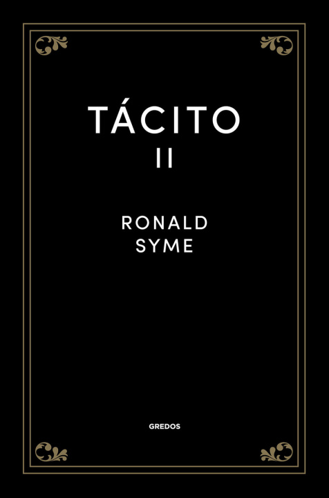 Kniha TACITO II SIR RONALD SYME