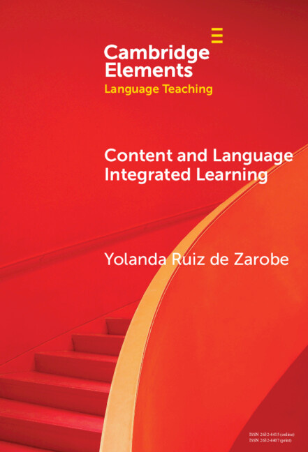 Kniha Content and Language Integrated Learning (CLIL) Yolanda Ruiz de Zarobe
