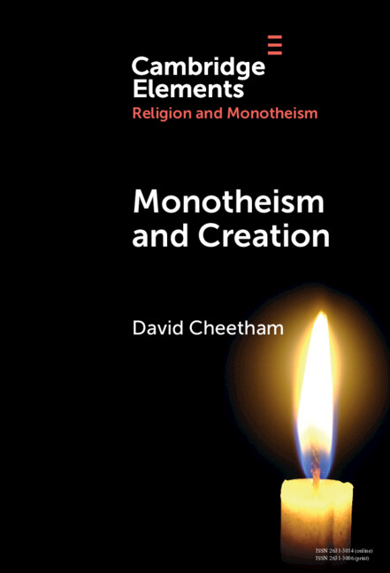 Kniha Monotheism and Creation David Cheetham