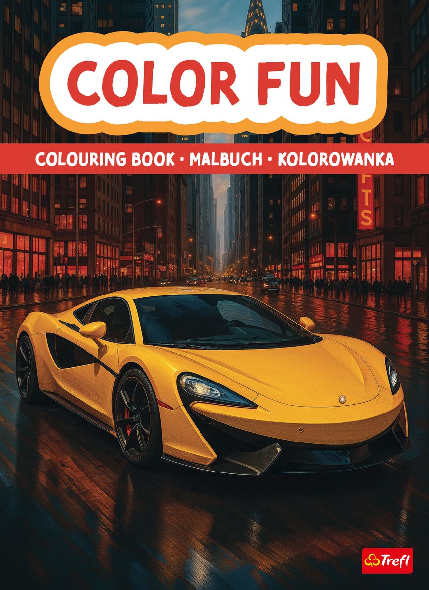 Kniha Auta. Kolorowanka. Malbuch. Colouring book Opracowanie zbiorowe
