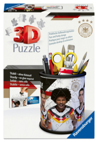 Hra/Hračka 3D Puzzle Stiftehalter DFB 