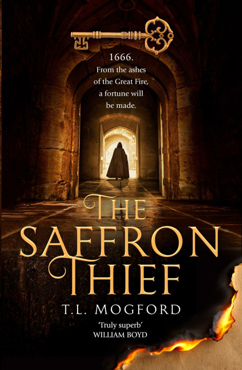 Boek The Saffron Thief T. L. Mogford