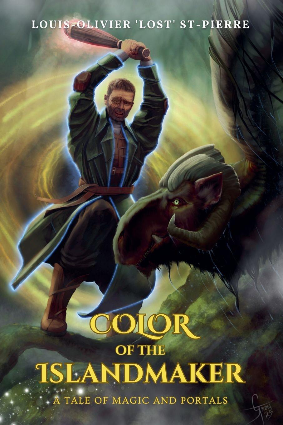 Kniha Color of the Islandmaker Louis-Olivier 'Lost' ST-Pierre