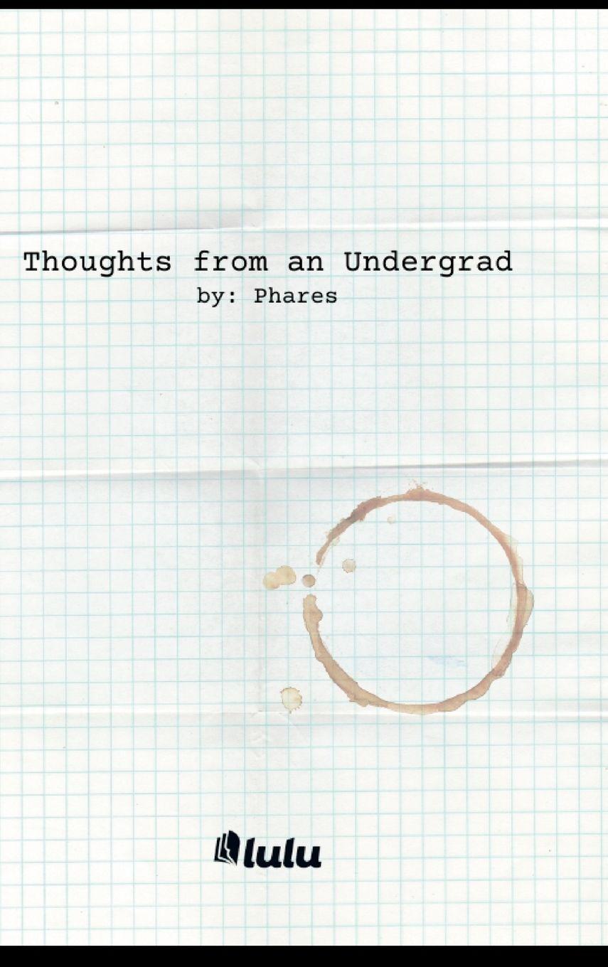 Kniha Thoughts from an Undergrad Phares