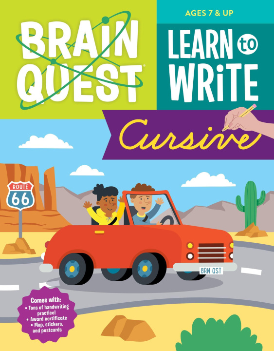 Книга Brain Quest Learn to Write Cursive Workman Publishing