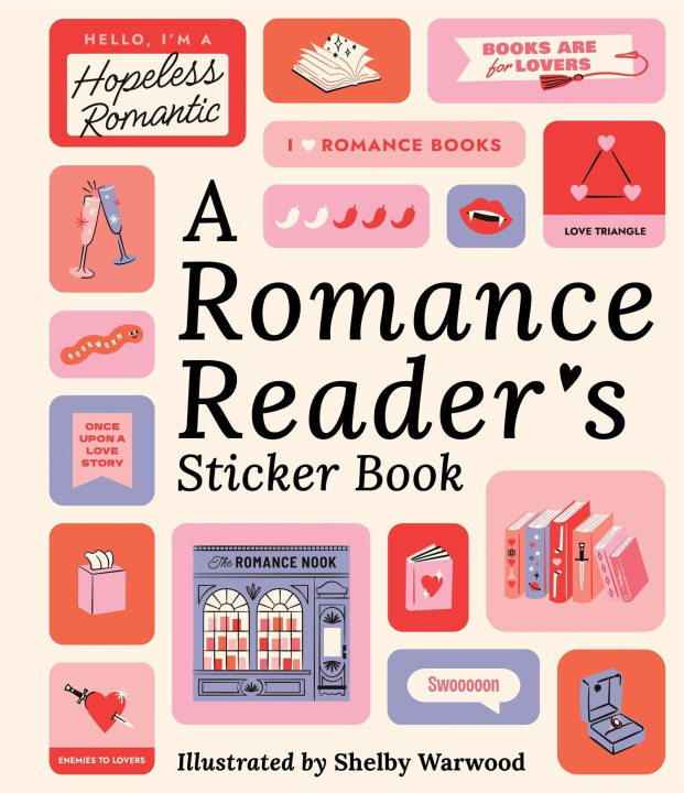 Książka A Romance Reader's Sticker Book Shelby Warwood