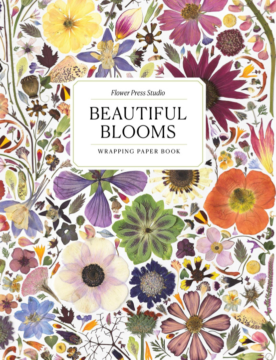 Libro The Flower Press Studio Wrapping Paper Book Keith Kralik