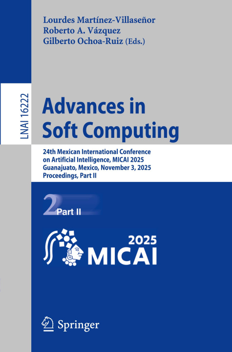 Book Advances in Soft Computing Roberto A. Vázquez