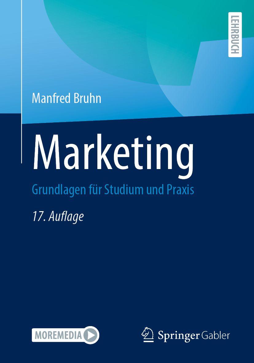 Kniha Marketing Manfred Bruhn