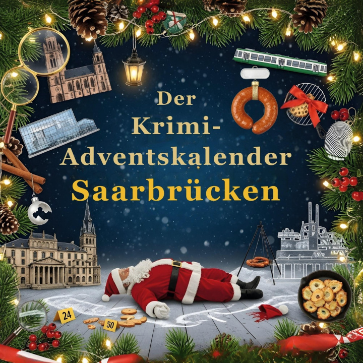 Kniha Der Krimi-Adventskalender Saarbrücken Emma Frank