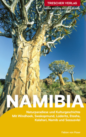 Kniha TRESCHER Reiseführer Namibia Fabian von Poser