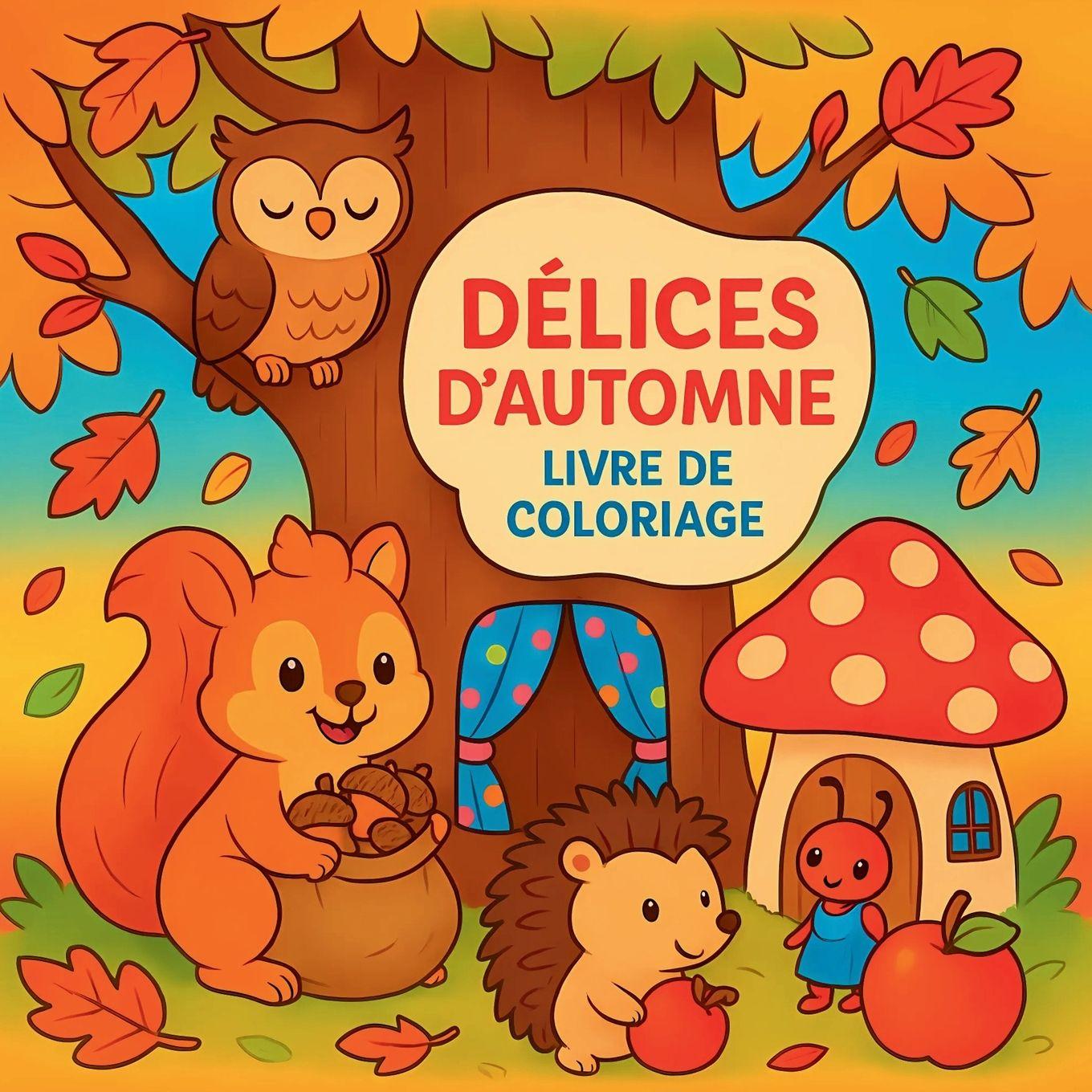 Knjiga Délices d'automne - Livre de coloriage Chris Martin