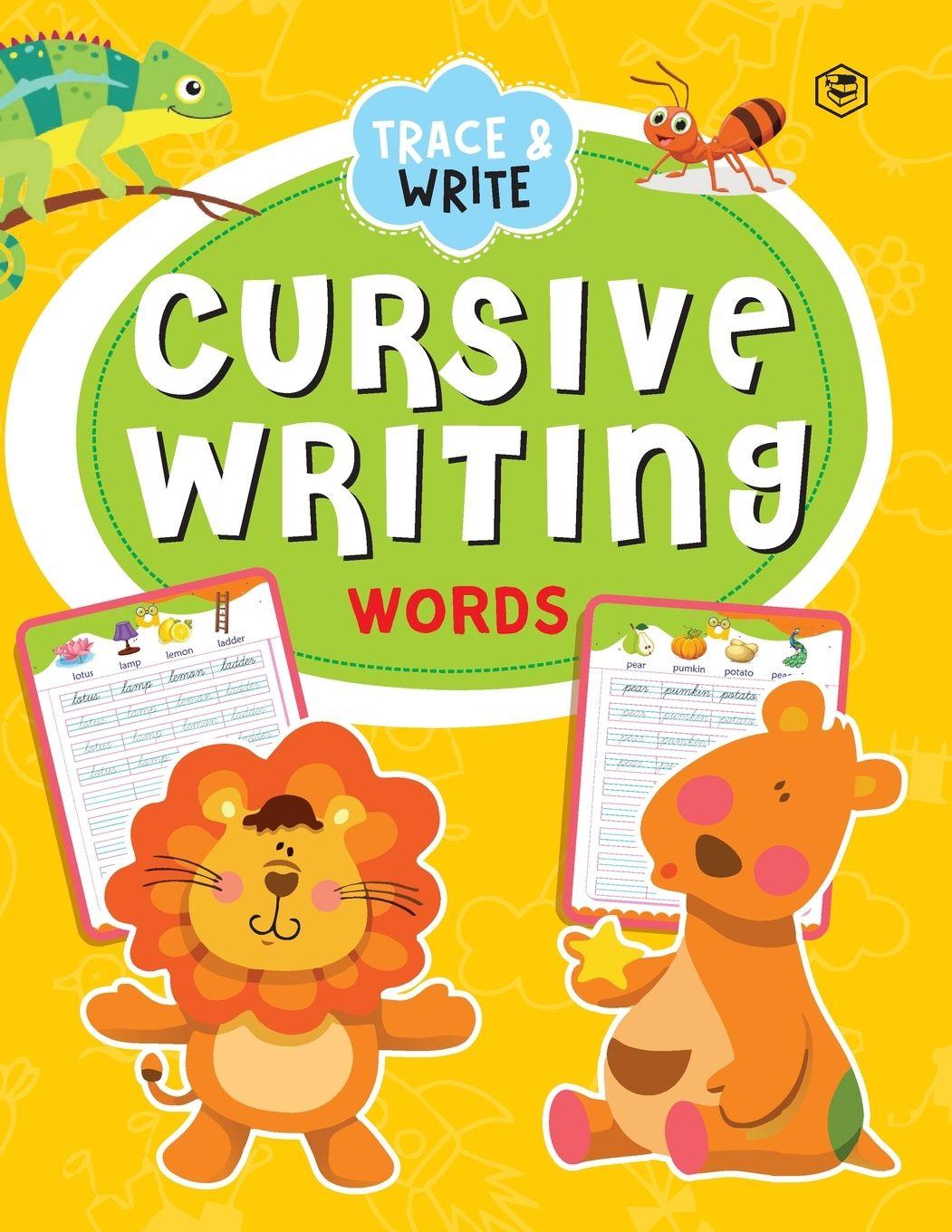 Kniha Cursive Writing Book - Words (Practice Workbook for Children) 