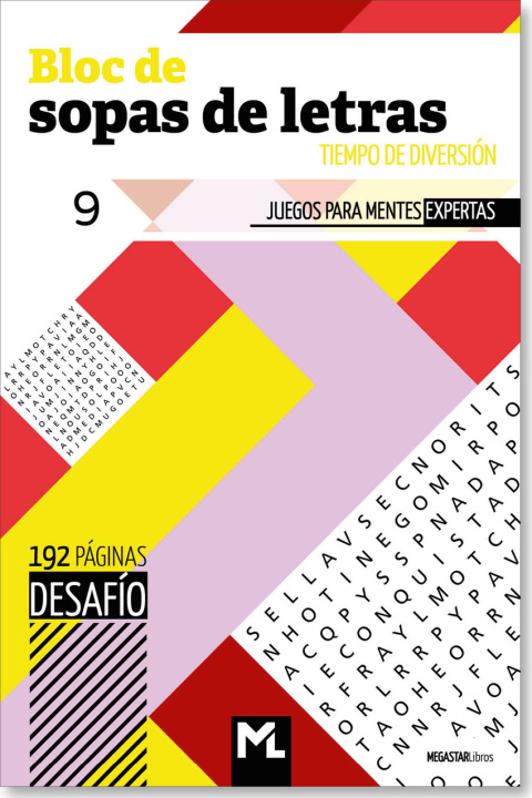 Kniha Sopas de letras 9 