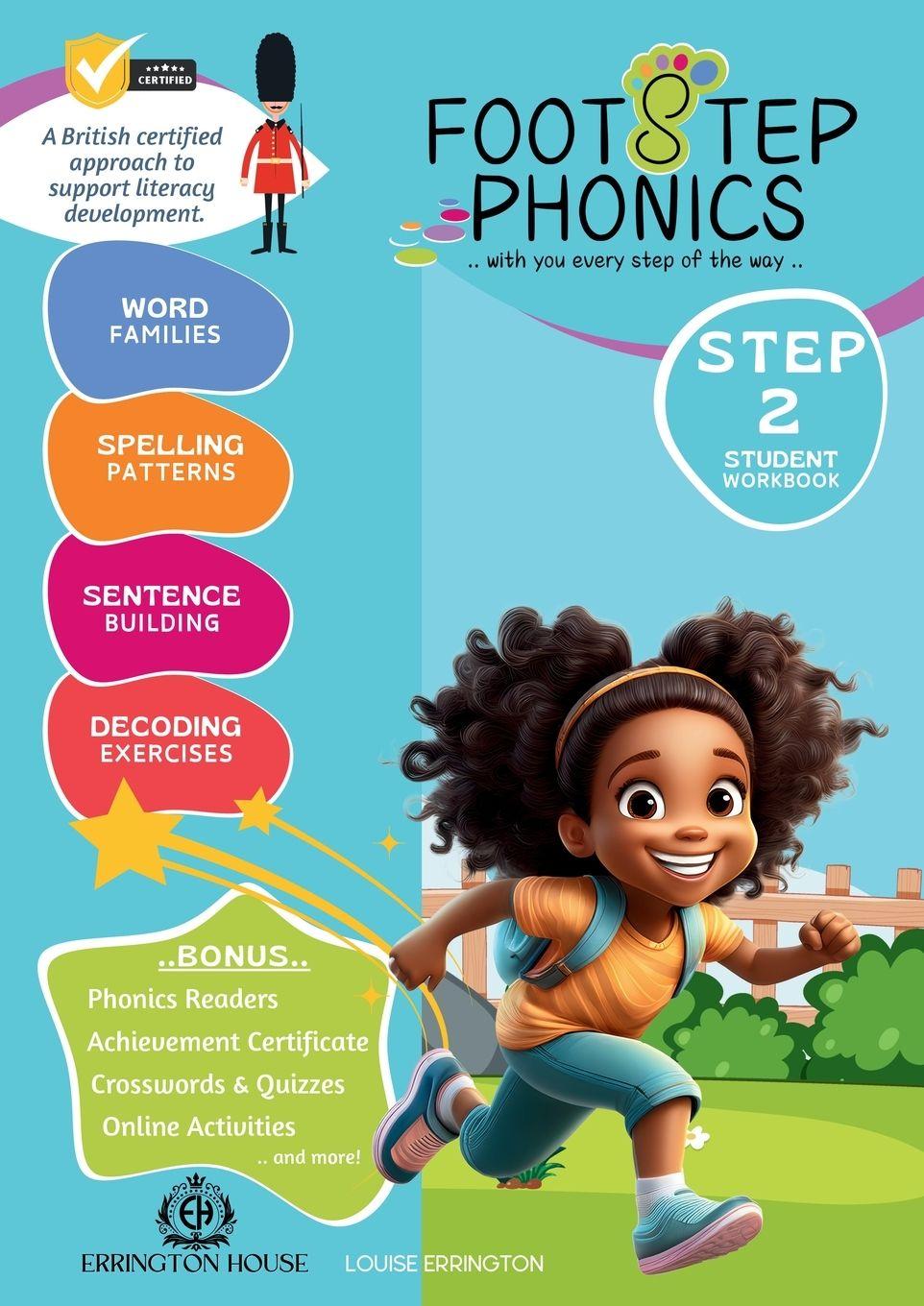 Knjiga FootStep Phonics Step 2 Louise Errington