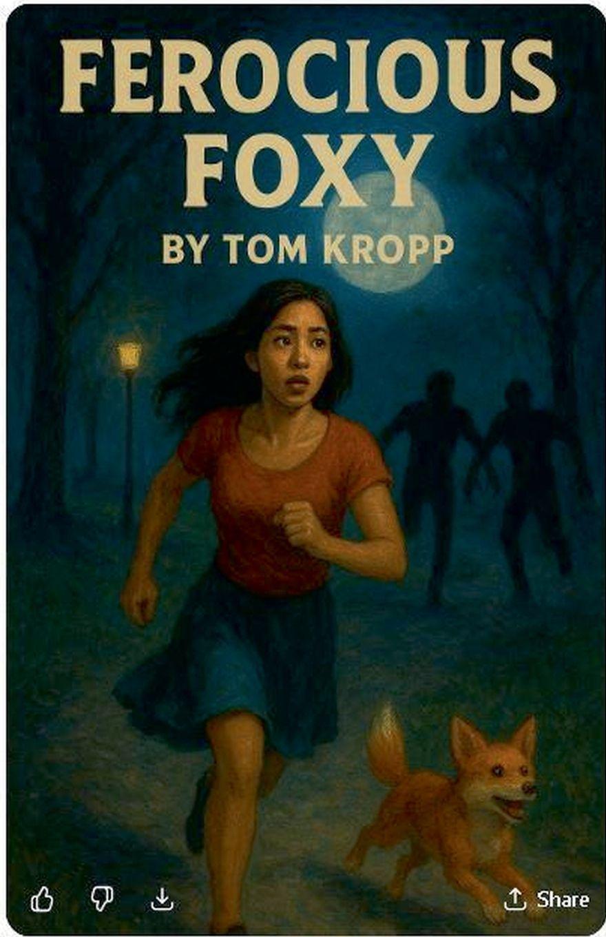 Kniha Ferocious Foxy Tom Kropp