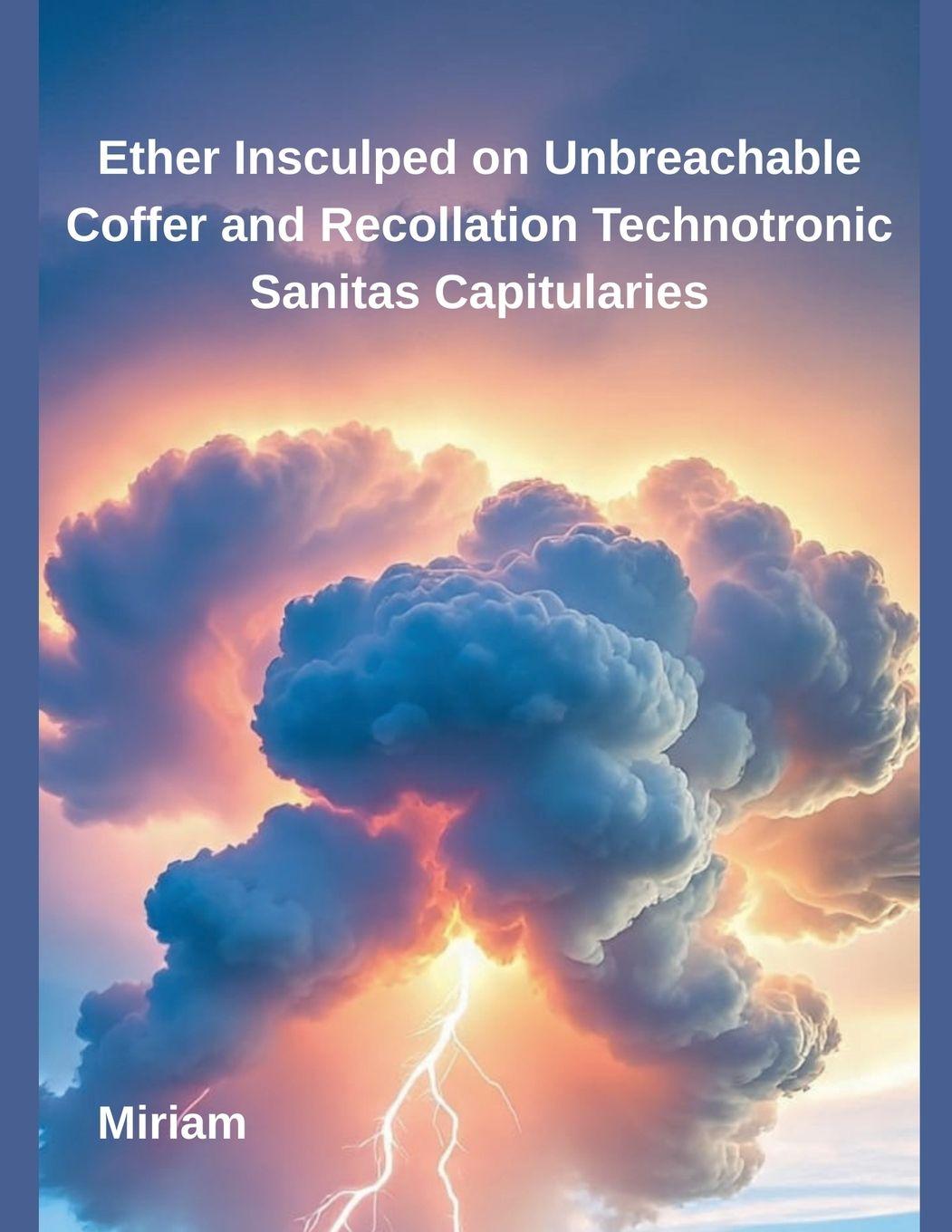 Knjiga Ether Insculped on Unbreachable Coffer and Recollation Technotronic Sanitas Capitularies Miriam